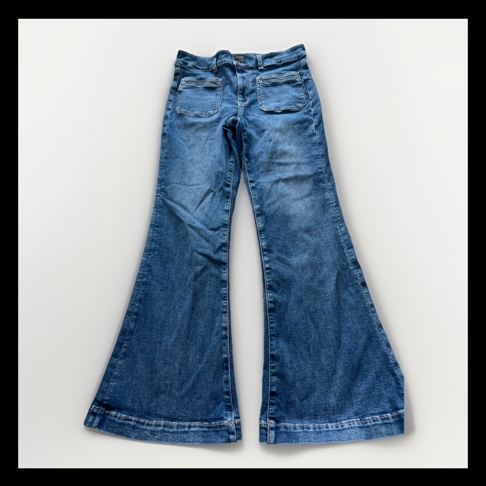 American Eagle Outfitters Blue Flare Jeans